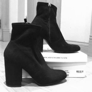 Steve Madden Gaze Sock booties